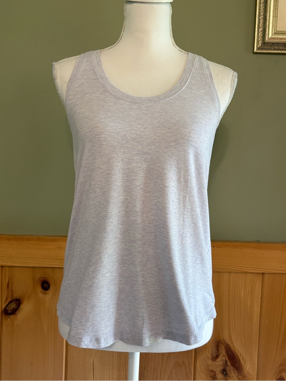lululemon athletica Light Purple Tank size 6 with rip tag.
